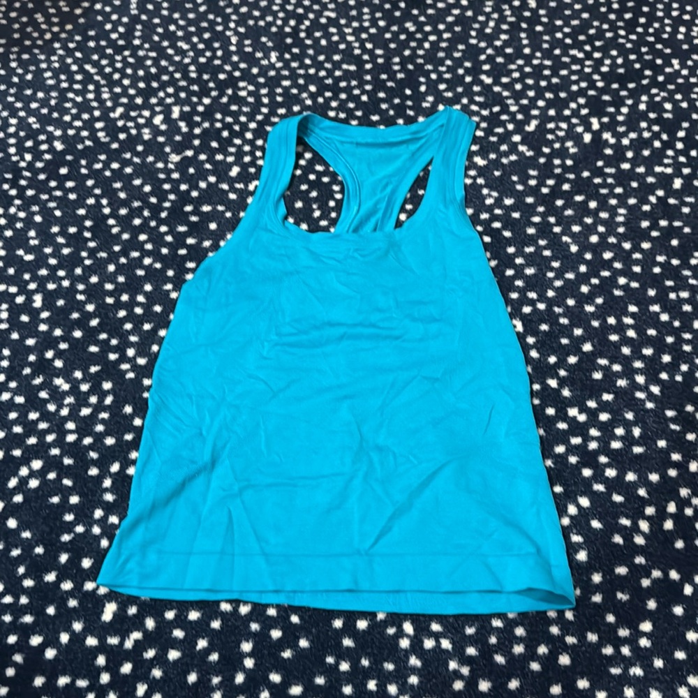 Lululemon | Swiftly Tech Tank Top | Turquoise Tide | Race Length | Size 4